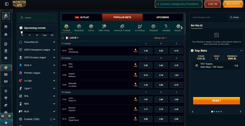Learn about monsterwin online casino